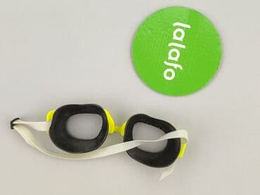Masks & Glasses: Żółte okulary pływackie z przezroczystymi soczewkami, zaprojektowane z — 3