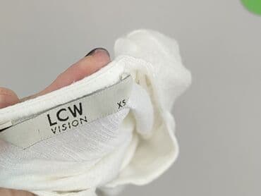 reserved bialy sweter: Bluzka damska, XS — 4