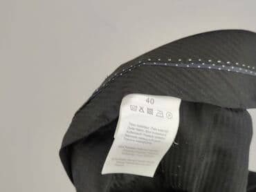 dżinsy do garnituru: Spodnie materiałowe damskie, rozmiar L — 5