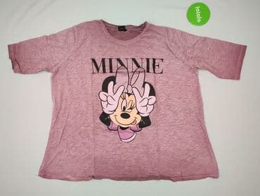 bluza myszka miki: Minnie, T-shirt damski, rozmiar 5XL — 2