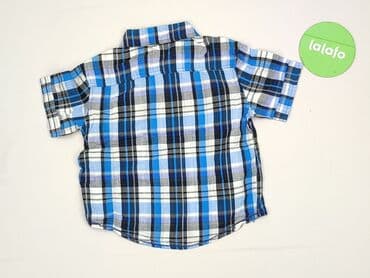 Kids' Clothes: Shirt 2-3 years, condition - Perfect, pattern - Cell, color - Blue — 3