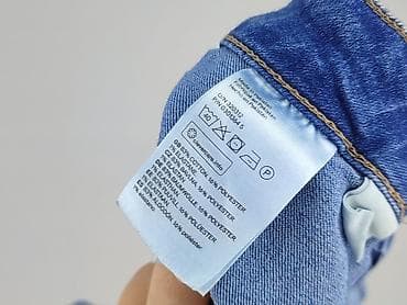 spodenki materialowe: H&M, Szorty damskie, rozmiar M — 6