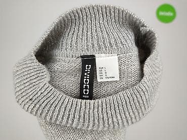 sweter patchwork: H&M Divided, Women`s sweater, size L — 4