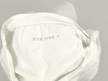 biala bluzka: Pier One, Koszulka dla mężczyzn, rozmiar XL — 4