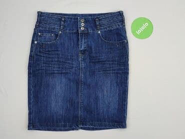 spódnice jeansowe ciemna: Spódnica damska, rozmiar M — 2
