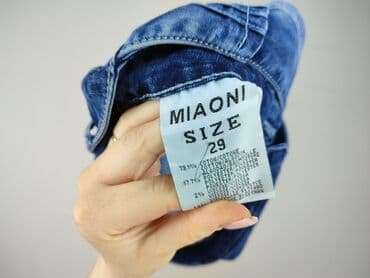 jeansy z asymetrycznym zapieciem: Miaoni, Ogrodniczki damskie, M w lalafo.pl — 5 jeansy z asymetrycznym zapieciem: Miaoni, Ogrodniczki damskie, M — 5