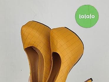 kapcie auta: Czółenka na wysokim obcasie z platformą – damskie - Model: klasyczne — 7