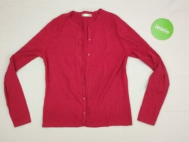 piękne czerwone sukienki na wesele: Kardigan damski, rozmiar S — 2