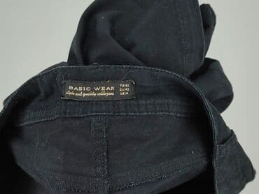 czarne plisowane spódniczka: Basic, Spódnica damska, rozmiar L — 4