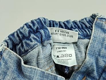 parka c: Spodnie jeansowe, Next, 6-9 miesięcy, stan - Idealny — 5
