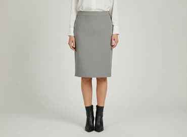 plisowane spódnice szara: Cartoon, Spódnica damska, rozmiar L — 7