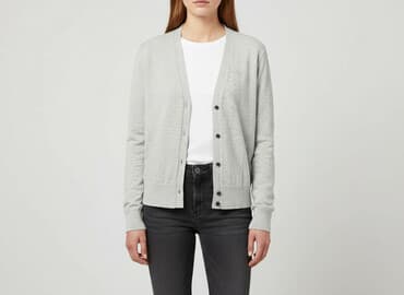 sweter z perełkami h m: H&M, Kardigan damski, rozmiar M — 7