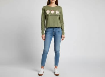 bluzki z smiesznymi napisami: FB Sister, Bluzka damska, rozmiar S — 6