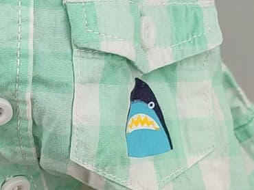 sukienka biala koronkowa: Shirt 1.5-2 years, condition - Perfect, pattern - Cell, color - Turquoise — 7