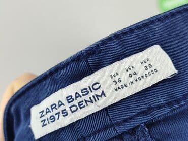 zara spodnie o kroju full length: Zara, Spodnie materiałowe damskie, rozmiar S — 4