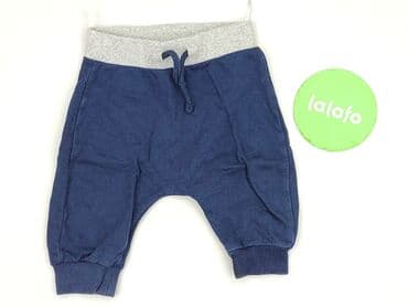 czarne rajstopy dla niemowlaka: Sweatpants, Baby club, 3-6 months, condition - Very good — 2