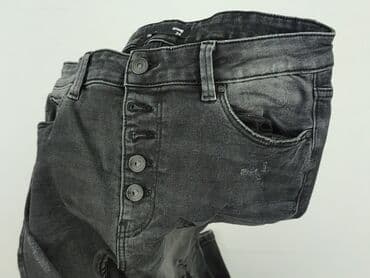 czarne spodnie z dziurami sinsay: Sinsay, Jeans for women, size S — 5