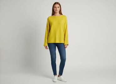 żółta bluzka reserved: Reserved, Women's blouse, size S — 1