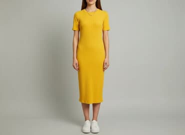 shein zolta sukienka: H&M, Sukienka damska, rozmiar S — 6