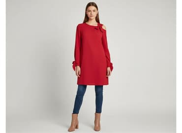 shein sukienki plus size czerwone: Shein, Sukienka damska, rozmiar M — 7