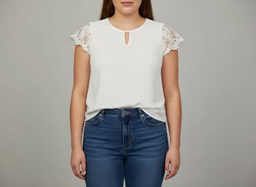 bluzki ludowe biale: Bluzka damska, rozmiar XL — 6