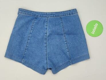hm krótkie spodenki dzins low waist: H&M, Szorty damskie, rozmiar M — 3