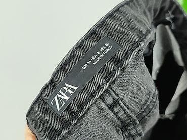 denim jeans: Zara, Szorty damskie, rozmiar 2XS — 4