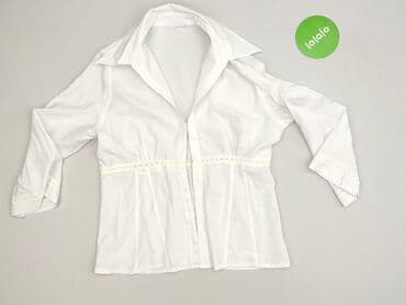 białe bluzki koronkowe duże rozmiary: Bluzka damska, rozmiar L — 3