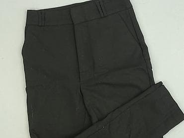 stradivarius cargo czarne: Stradivarius, Spodnie materiałowe damskie, rozmiar M — 1