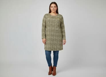 kurtka zimowa w pepitkę: Sukienka damska, rozmiar XL — 1