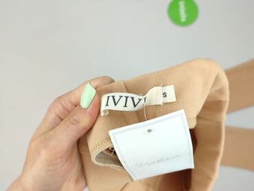 jakie rajstopy do srebrnej sukienki: IVIVI, Legginsy Eleganckie damskie, rozmiar S — 4