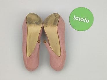 platforma wszystko: Cieliste różowe czółenka na bardzo wysokim obcasie z platformą - — 5