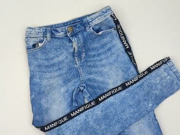 jeansy na gumce: Used Jeans, Jeansy damskie, rozmiar S — 1