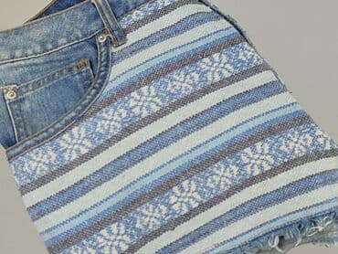buty z minorki: Denim, Shorts for women, size M — 7
