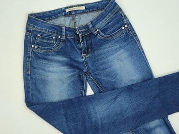 jeansy z myszka miki: Jeansy damskie, rozmiar L — 1
