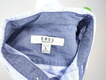 koszulka smog regular fit: Koszulа dla mężczyzn, L, SMOG, stan - Bardzo dobry — 4