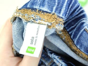 spodnie woskowane hm: Jeans, 3-4 years, 98/104, condition - Very good — 4