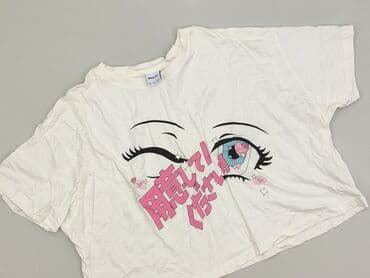 anime t shirty oversized: Bershka, T-shirt damski, rozmiar L — 1
