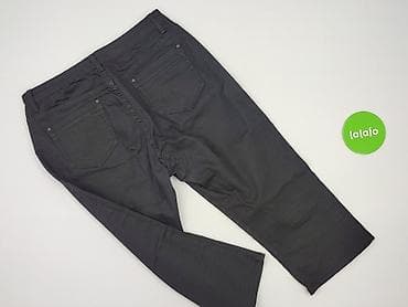 jeansy mom: Spodnie materiałowe damskie, rozmiar XL — 3