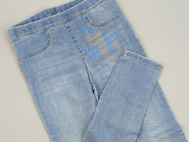 modne sukienki dżinsowe: Jeans, H&M, 9 years, 128/134, condition - Perfect — 1