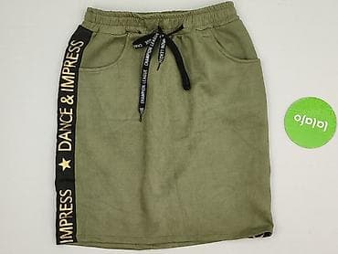 khaki spódnice: Spódnica damska, rozmiar XS — 2