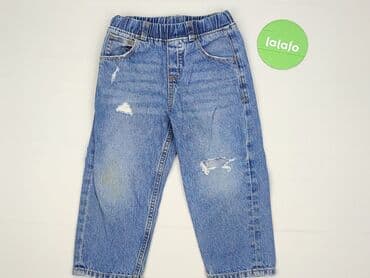 spodnie woskowane hm: Jeans, 3-4 years, 98/104, condition - Very good — 2