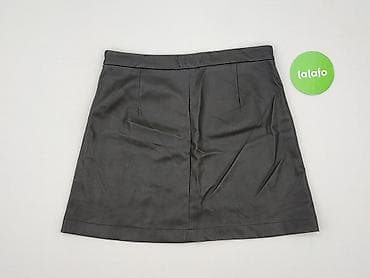 spódnice czarne eko skóra: Spódnica damska, rozmiar M — 3