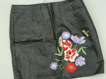 czarne prosta spódnice midi: H&M, Women`s skirt, size S (EU 36) — 1
