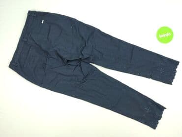 Women: QUIOSQUE, Material trousers for women, size S (EU 36) — 3
