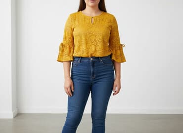 sukienka z bluzki: Bluzka damska, rozmiar XL — 1