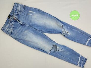 jeansy damskie dziury: Denim, Jeansy damskie, rozmiar L — 2