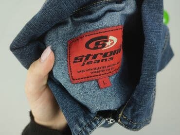 centrum handlowe ptak sukienki wizytowe: Kurtka jeansowa damska, rozmiar L — 4