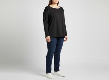 czarne bluzki duże rozmiary: Bluzka damska, rozmiar 2XL — 7