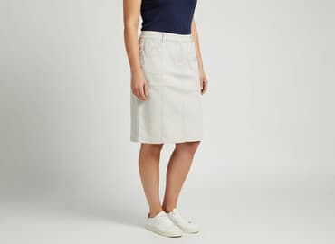 spódniczka khaki: Spódnica damska, rozmiar XL — 7